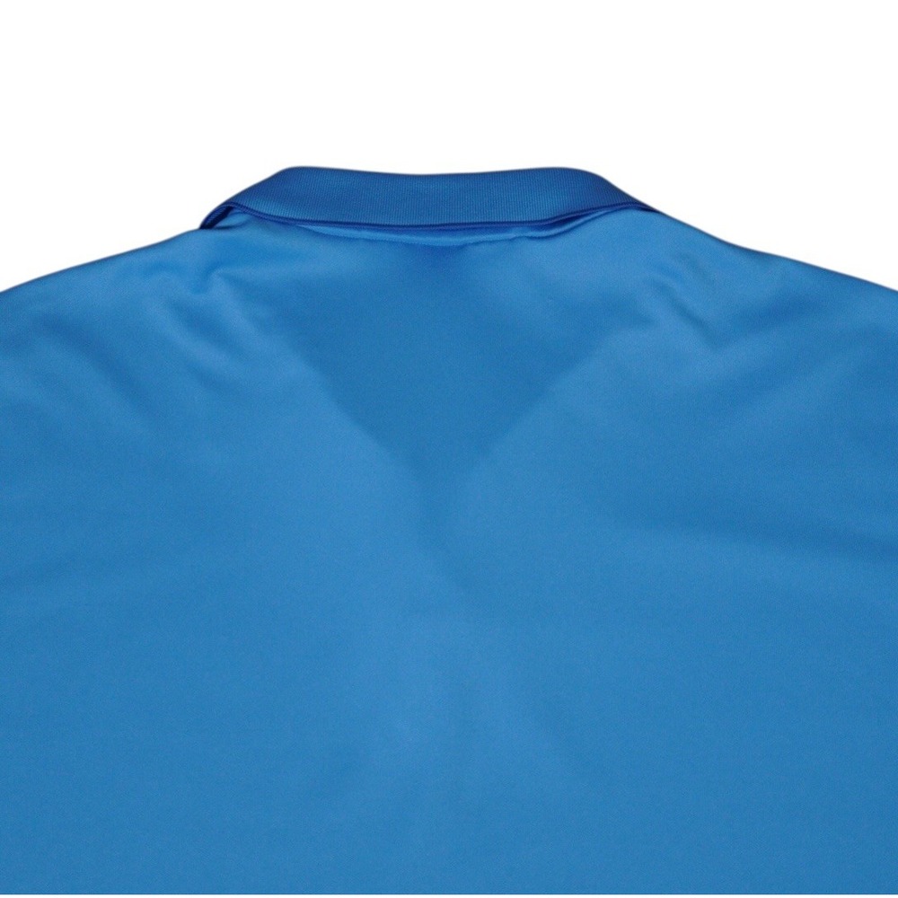 Adidas Golf Polo Shirt Mens 2XL Blue Striped Performance Short Sleeve Logo - Picture 7 of 8